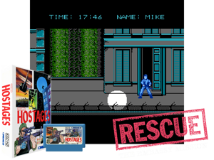 Hostages - The Embassy Mission (J) Cover